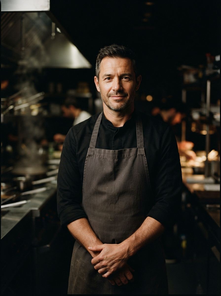 Andrei Comșa, chef bucătar la NOIRÉ